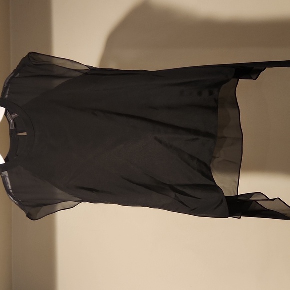 ❤️ BCBGMAXAZRIA SAMMIE SILK TOP, XS - Picture 10 of 13